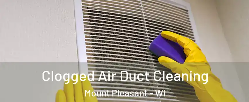  Clogged Air Duct Cleaning Mount Pleasant - WI