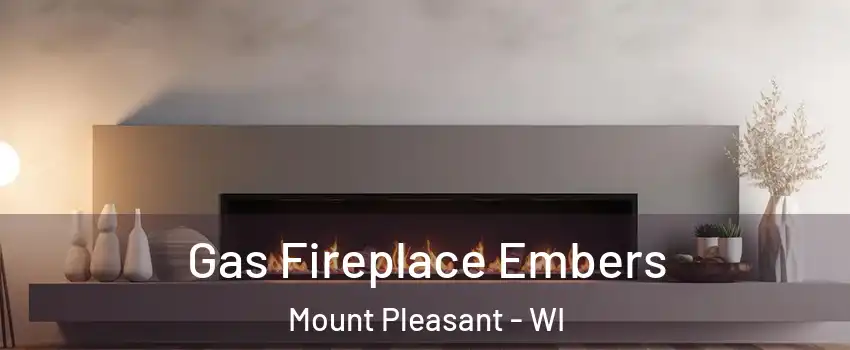  Gas Fireplace Embers Mount Pleasant - WI