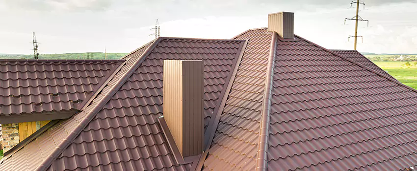 Residential Chimney Flashing Restoration in Mount Pleasant, WI