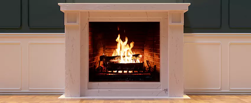 Decorative Electric Fireplace Installation in Mount Pleasant, Wisconsin