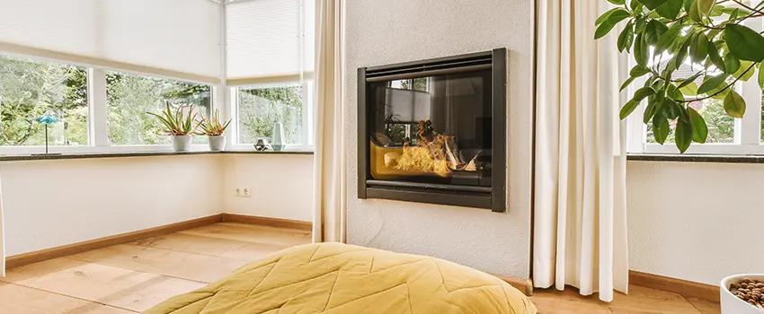 Residential Fireplace Ceramic Glass Installation in Mount Pleasant, WI