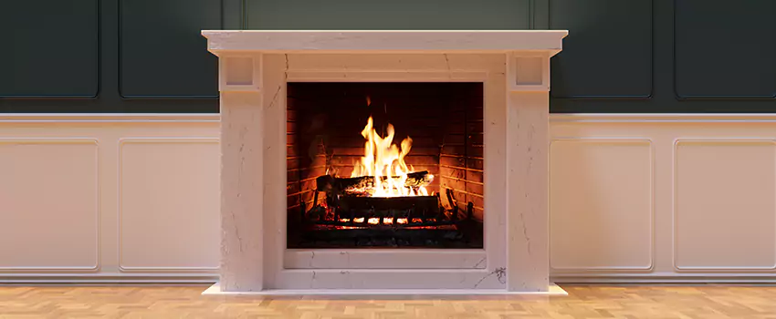 Open Flame Wood-Burning Fireplace Installation Services in Mount Pleasant, Wisconsin