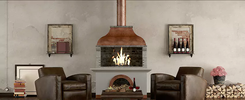 Thelin Hearth Products Providence Pellet Insert Fireplace Installation in Mount Pleasant, WI
