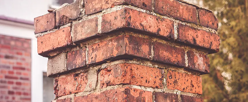 Cracked Chimney Bricks Repair Cost in Mount Pleasant, Wisconsin