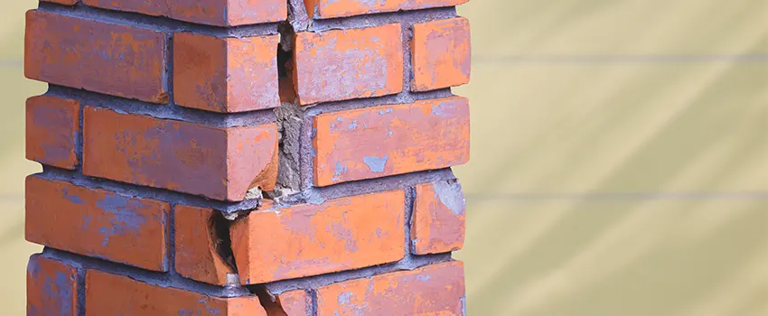 Repairing Cracked Porcelain Tiles for Fireplace in Mount Pleasant, WI