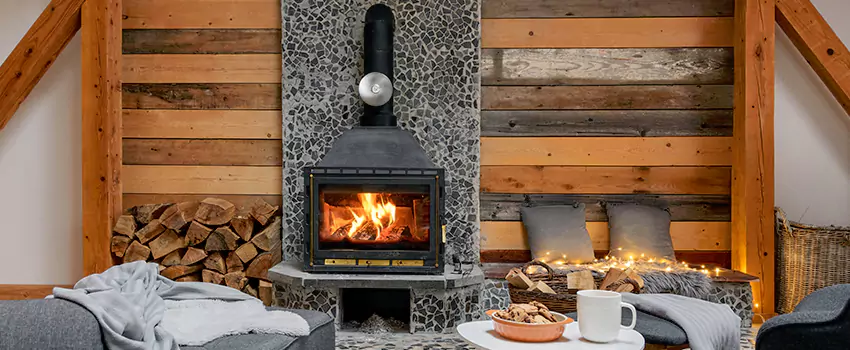 Thelin Hearth Products Direct Vent Gas Stove Fireplace Inspection in Mount Pleasant, Wisconsin