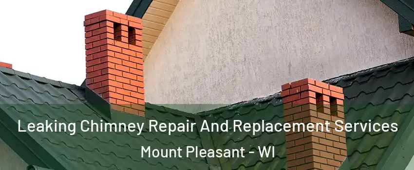  Leaking Chimney Repair And Replacement Services Mount Pleasant - WI