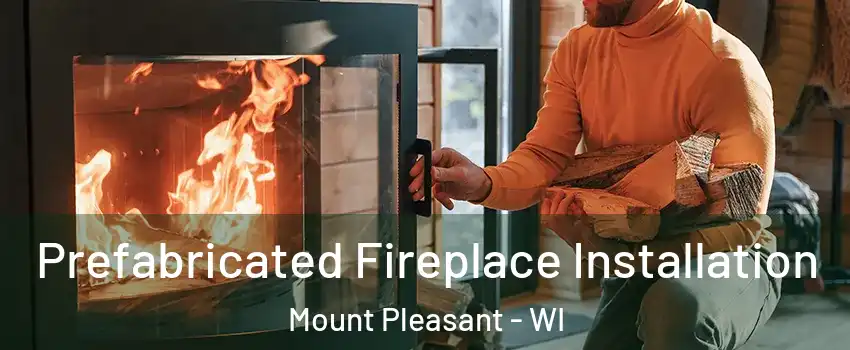  Prefabricated Fireplace Installation Mount Pleasant - WI